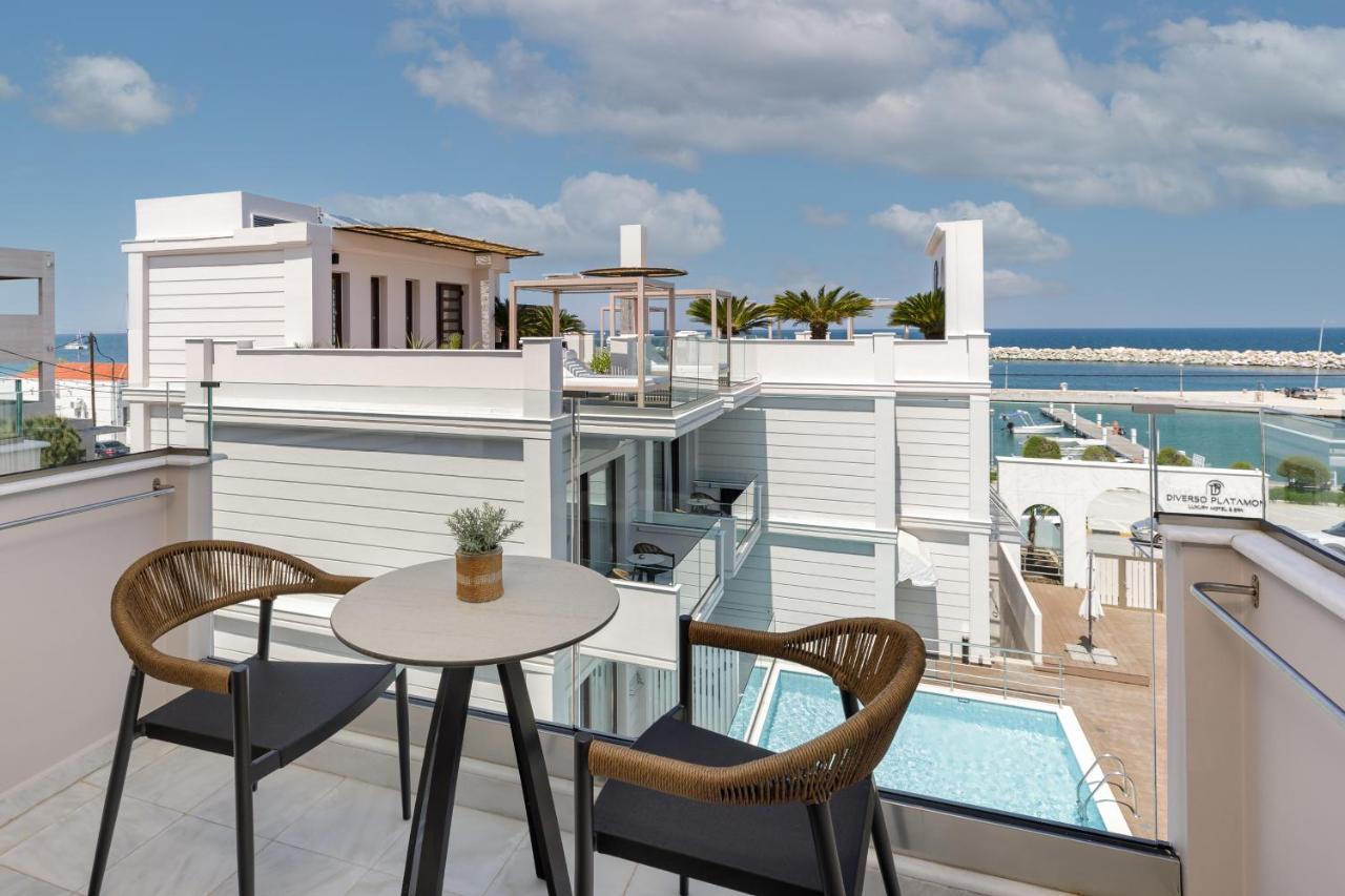 Diverso Platamon, Luxury Hotel & Suites Экстерьер фото